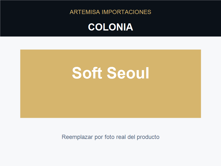 Colonia Soft Seoul 120 ml