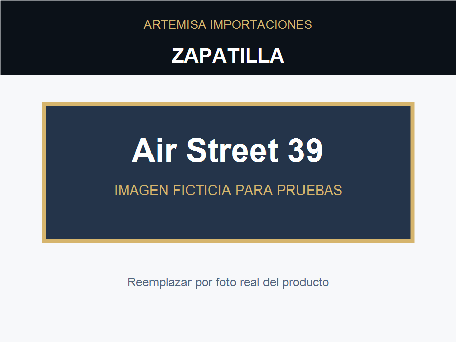 Zapatilla Air Street talla 39